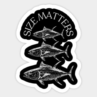 Size Matters- Tuna Sticker